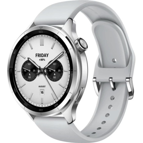 Смарт-годинник Xiaomi Watch S4 Silver (BHR9197GL)