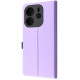 Чохол-книжка WAVE Flap для Xiaomi Redmi Note 14 4G UA Light Purple - Фото 2