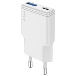 СЗУ Proove Slender 30W (Type-C + USB) White (WCSL30110002)