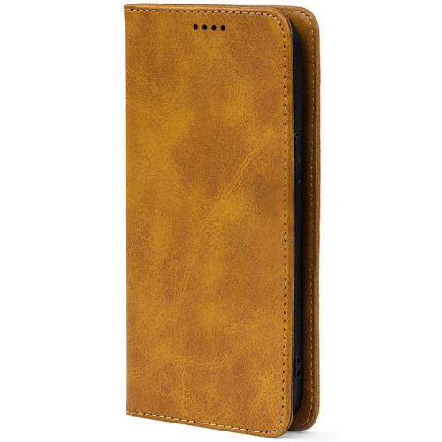 Чехол-книжка Crazy Horse Clasic для Xiaomi Redmi 15 4G Camel (Strong)