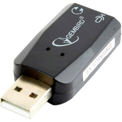 Звуковая карта Gembird SC-USB2.0-01 Black