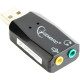 Звукова карта Gembird SC-USB2.0-01 Black - Фото 2