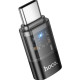 Адаптер Hoco UA36D Type-C to Lightning (M/F) Black - Фото 3