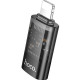 Адаптер Hoco UA36A Lightning to USB Black - Фото 3