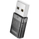 Адаптер Hoco UA36C USB male to Type-C female USB2.0 Black - Фото 4