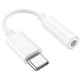 Адаптер Hoco LS35 Fresh Digital Type-C to 3.5 mm audio converter White - Фото 2