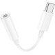 Адаптер Hoco LS35 Fresh Digital Type-C to 3.5 mm audio converter White - Фото 3