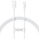 Кабель Baseus Superior Series Fast Charging Data USB to Type-C 100W 1m White (P10320102214-01)