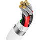 Кабель Baseus Superior Series Fast Charging Data USB to Type-C 100W 1m White (P10320102214-01) - Фото 6
