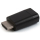 Адаптер Cablexpert HDMI-VGA Чорний (A-HDMI-VGA-001) - Фото 2