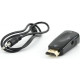Адаптер Cablexpert HDMI-VGA-3.5мм черный (AB-HDMI-VGA-02) - Фото 2