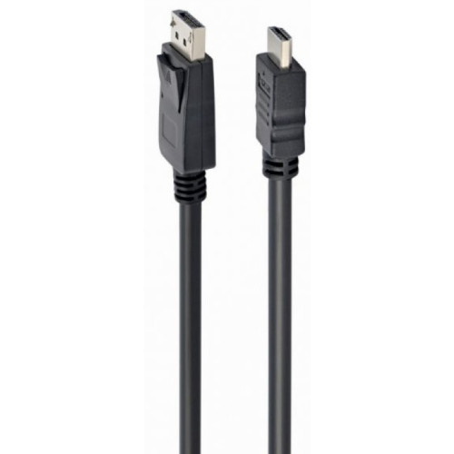 Кабель Cablexpert DisplayPort - HDMI 1м Чорний (CC-DP-HDMI-1M)