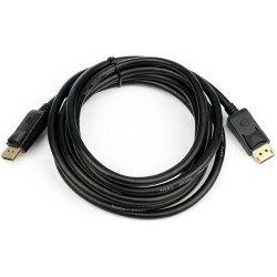 Кабель Atcom DisplayPort-DisplayPort, 3м, Чорний (30121)