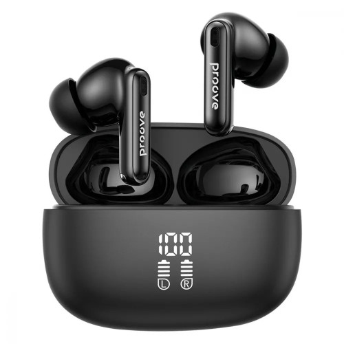 Bluetooth-гарнітура Proove Intro Pro TWS with ANC (APP) Obsidian Black (TWIP0001AP15)