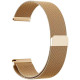 Ремінець Milanese Loop 20 mm Універсальний Gold - Фото 1