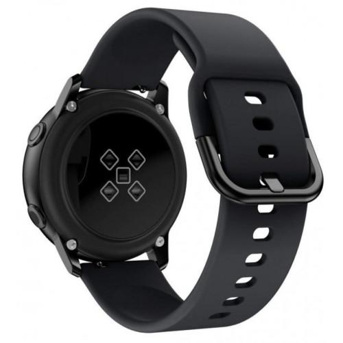 Ремешок Silicon Active 20 mm Универсальный Black