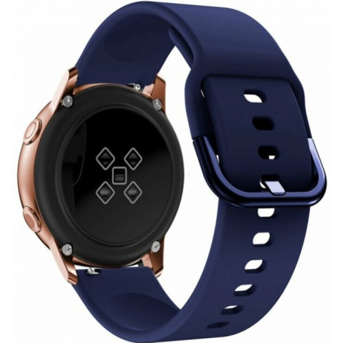 Ремешок Silicon Active 20 mm Универсальный Dark Blue
