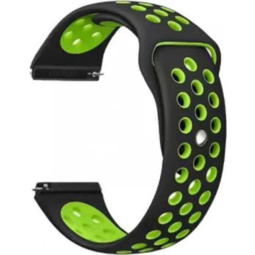 Ремінець Sport Nike 20 mm Універсальний Black/Green