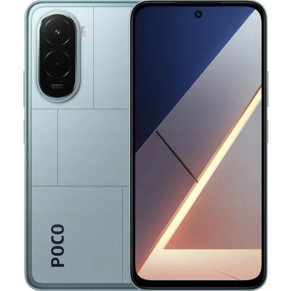 Xiaomi Смартфон Poco M7 4G 6/128GB Blue (with Adapter) EU