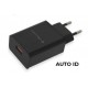 Сетевое зарядное устройство Jellico AQC33/AQC34 1USB QC3.0 3A + cable Micro Black