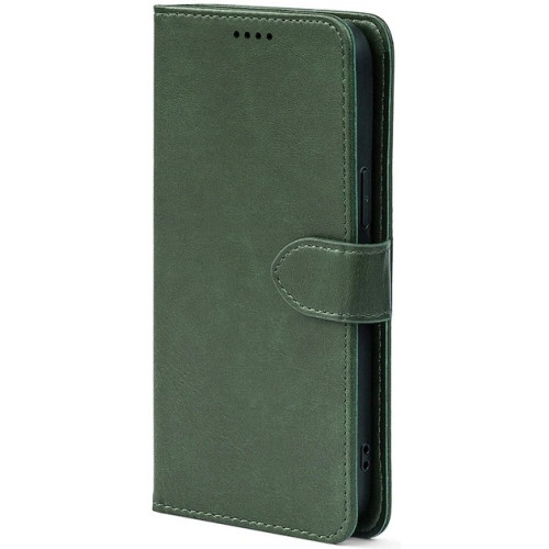 Чехол-книжка Crazy Horse Clasic для Xiaomi Redmi 15 4G Dark Green (Front)