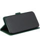 Чехол-книжка Crazy Horse Clasic для Xiaomi Redmi 15 4G Dark Green (Front) - Фото 3