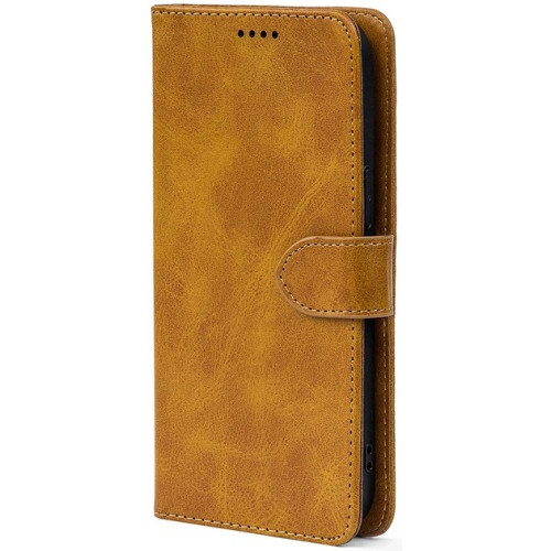 Чехол-книжка Crazy Horse Clasic для Xiaomi Redmi 15 4G Camel (Front)