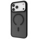 Чехол WAVE Matte Insane with Magnetic Ring для Apple iPhone 17 Pro Max Black - Фото 1