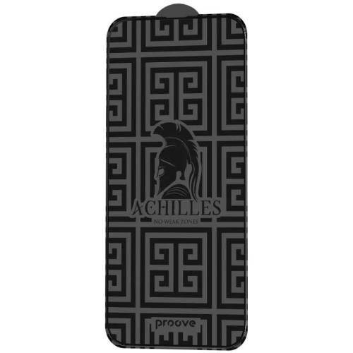 Защитное стекло Proove Achilles для iPhone 17 Pro Black (PGPAIP17P001)
