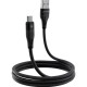 Кабель Proove Soft Silicone USB to Micro 2.4A 1m Black (CCSO20001301) - Фото 2