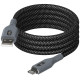 Кабель ArmorStandart AR18 Magnetic USB to Lightning 2A 1m Black (ARM75508) - Фото 2