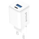 СЗУ Proove Pocket GaN 30W (Type-C + USB) White (WCPG30110002) - Фото 1