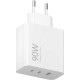 Сетевое зарядное устройство Xiaomi Mi 90W USB HyperCharge (3-Port) White (BHR087MEU) - Фото 1