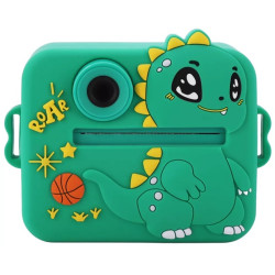 Детская фотокамера DinoSnap с моментальной печатью Green