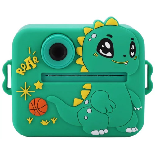 Детская фотокамера DinoSnap с моментальной печатью Green