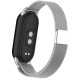 Ремешок ArmorStandart Milanese Magnetic для Xiaomi Smart Band 10/9/8 Silver (ARM86892) - Фото 2