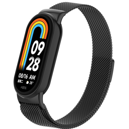 Ремешок ArmorStandart Milanese Magnetic для Xiaomi Smart Band 10/9/8 Black (ARM86890)