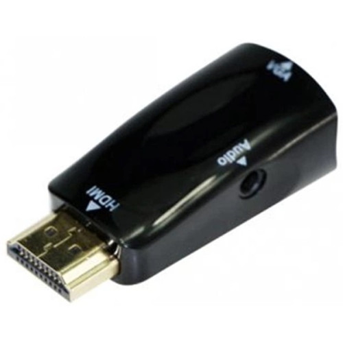 Кабель Cablexpert HDMI-VGA V 1.4 (M/F) черный (A-HDMI-VGA-02)