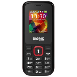 Телефон Sigma mobile X-Style 171 MINI Black-Red