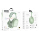 Bluetooth-гарнітура Hoco W55 Pleasing Green - Фото 2