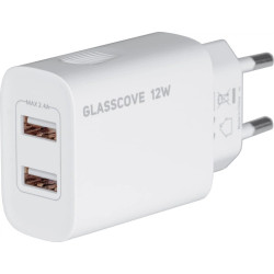 СЗУ Glasscove 12W 2USB White (TC-012A)