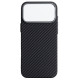 Чехол ArmorStandart LikeCarbon2 MagCase для Apple iPhone 17 Pro Max Carbon Black (ARM86259) - Фото 1
