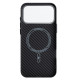 Чехол ArmorStandart LikeCarbon2 MagCase для Apple iPhone 17 Pro Max Carbon Black (ARM86259) - Фото 2