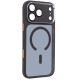 Чохол ArmorStandart Unit-C MagCase SE для Apple iPhone 17 Pro Max Black Orange (ARM86322) - Фото 2