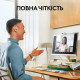 Веб-камера Logitech Brio 100 Off White (960-001617) - Фото 2