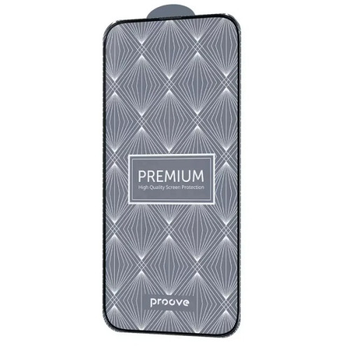 Защитное стекло Proove Premium для iPhone 17 Pro Max Black (PGPPMI17PM01)