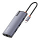 USB HUB СolorWay Type-C 6-in-1 Type C PD 100W/USB3.0х3/USB2.0/RJ45 (CW-HUB03) - Фото 1