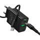 Мережевий зарядний пристрій Hoco CS94A 20W Black - Фото 2