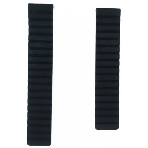 Ремешок Leather Link 20 mm Универсальный Black