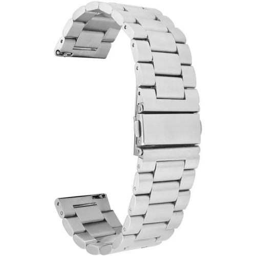 Ремешок Rolex 3 Bead 20 mm Универсальный Silver